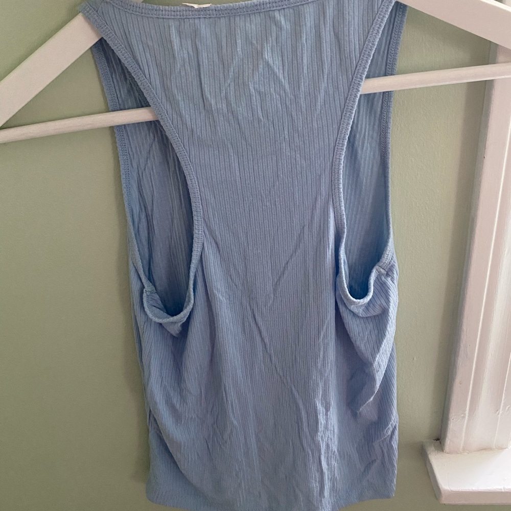Blue PacSun Ribbed Tank Top! - Picture 2 of 3